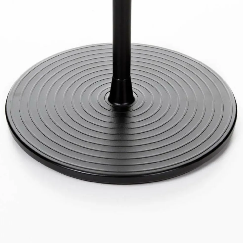 Tolomeo Mega Stehleuchte schwarz mit Schalter