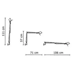 Tolomeo Mini Parete Wandleuchte