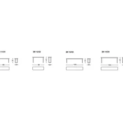 Torei Beistelltisch rechteckig