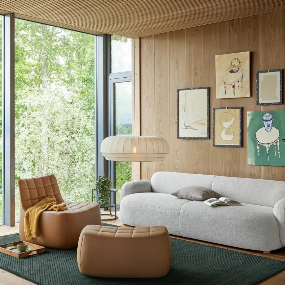 Tradition Pendelleuchte oval groß