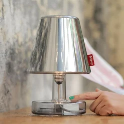 Transloetje Metallicappie Leuchtenschirm