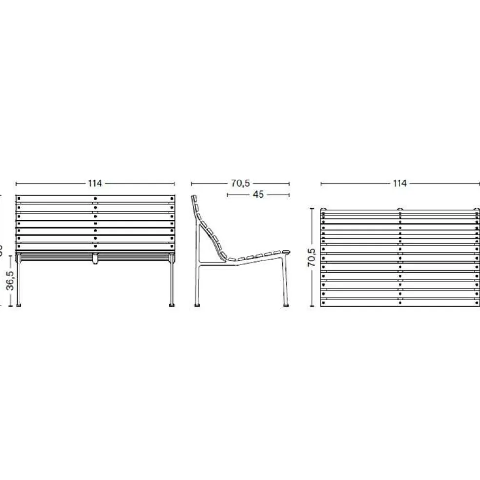 Traverse Lounge Gartenbank