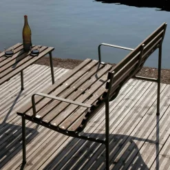 Traverse Lounge Gartenbank mit Armlehnen