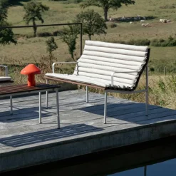 Traverse Lounge Gartenbank mit Armlehnen