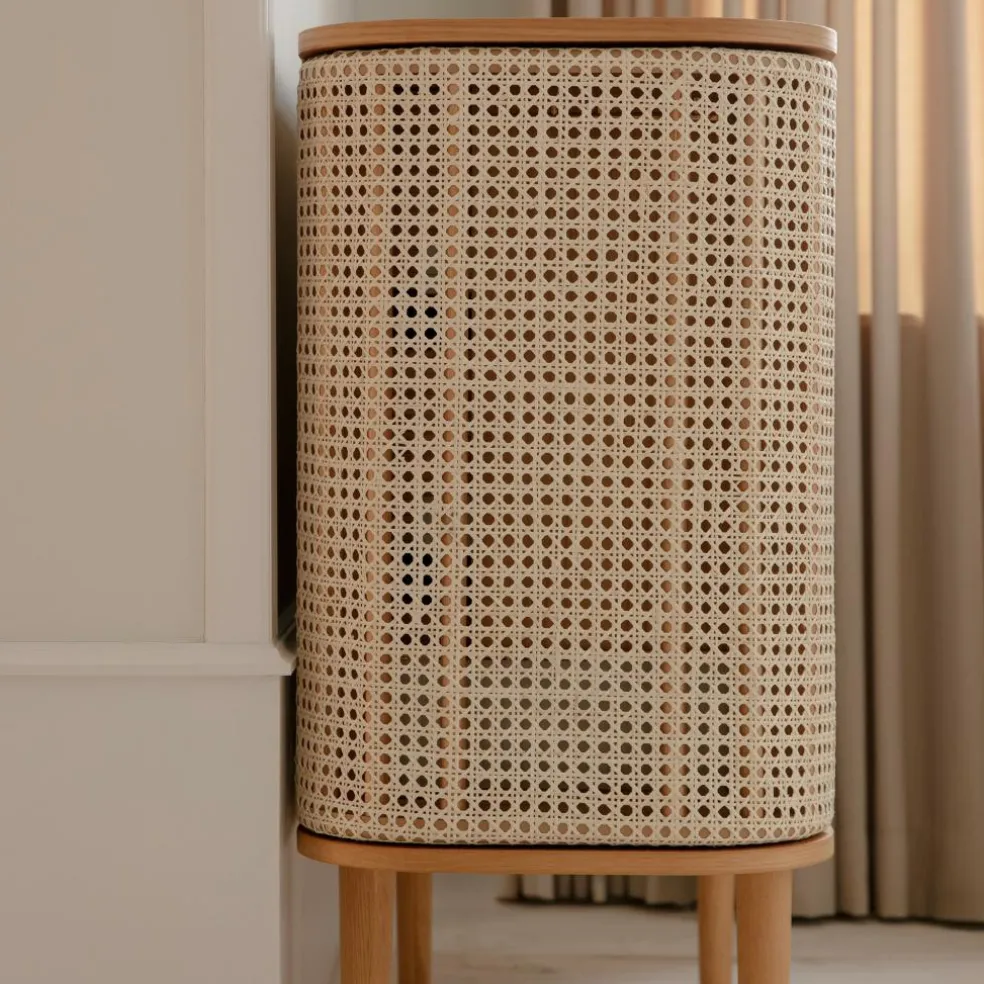 Treasures Kommode Eiche natur Wiener Geflecht