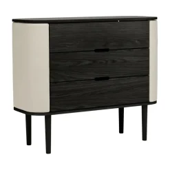 Treasures Kommode Eiche schwarz
