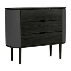 Treasures Kommode Eiche schwarz