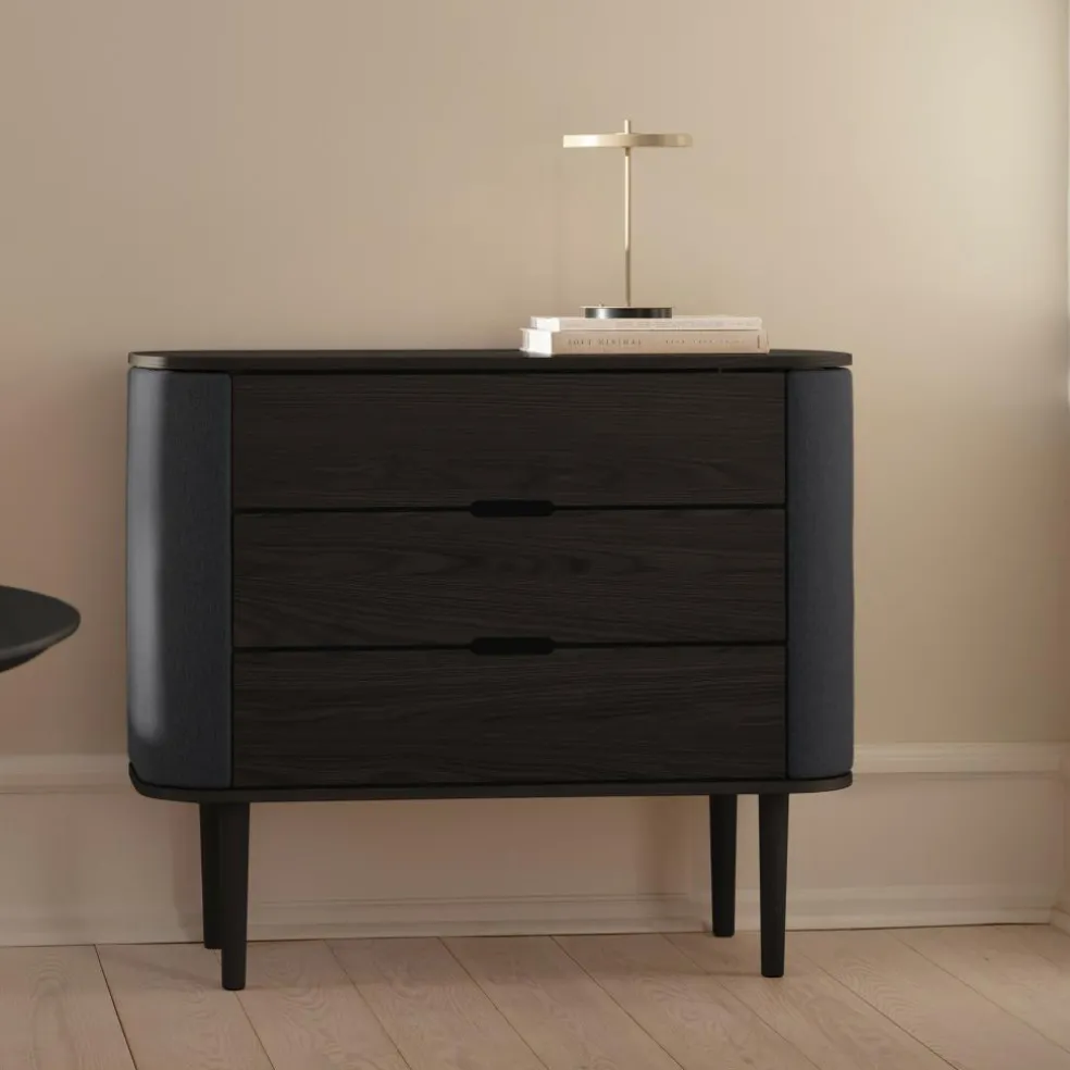 Treasures Kommode Eiche schwarz