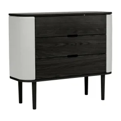 Treasures Kommode Eiche schwarz