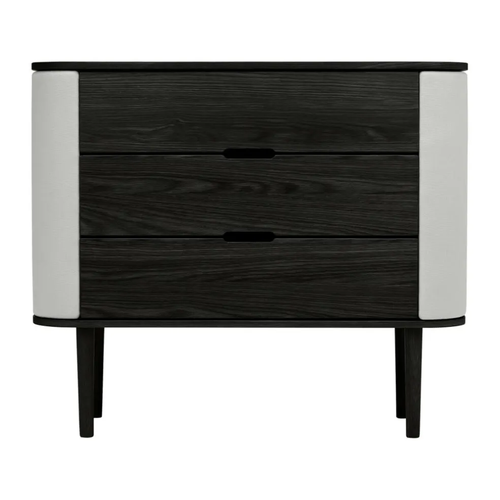 Treasures Kommode Eiche schwarz