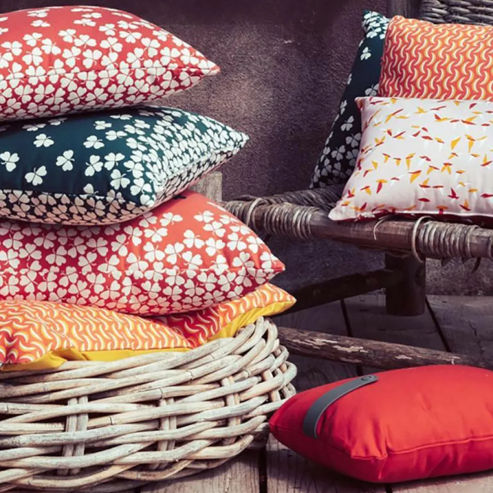 Trèfle Outdoor-Kissen 44x44cm