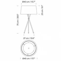 Tripode G6 Tischleuchte