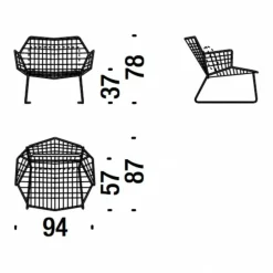 Tropicalia Sessel mit Armlehnen