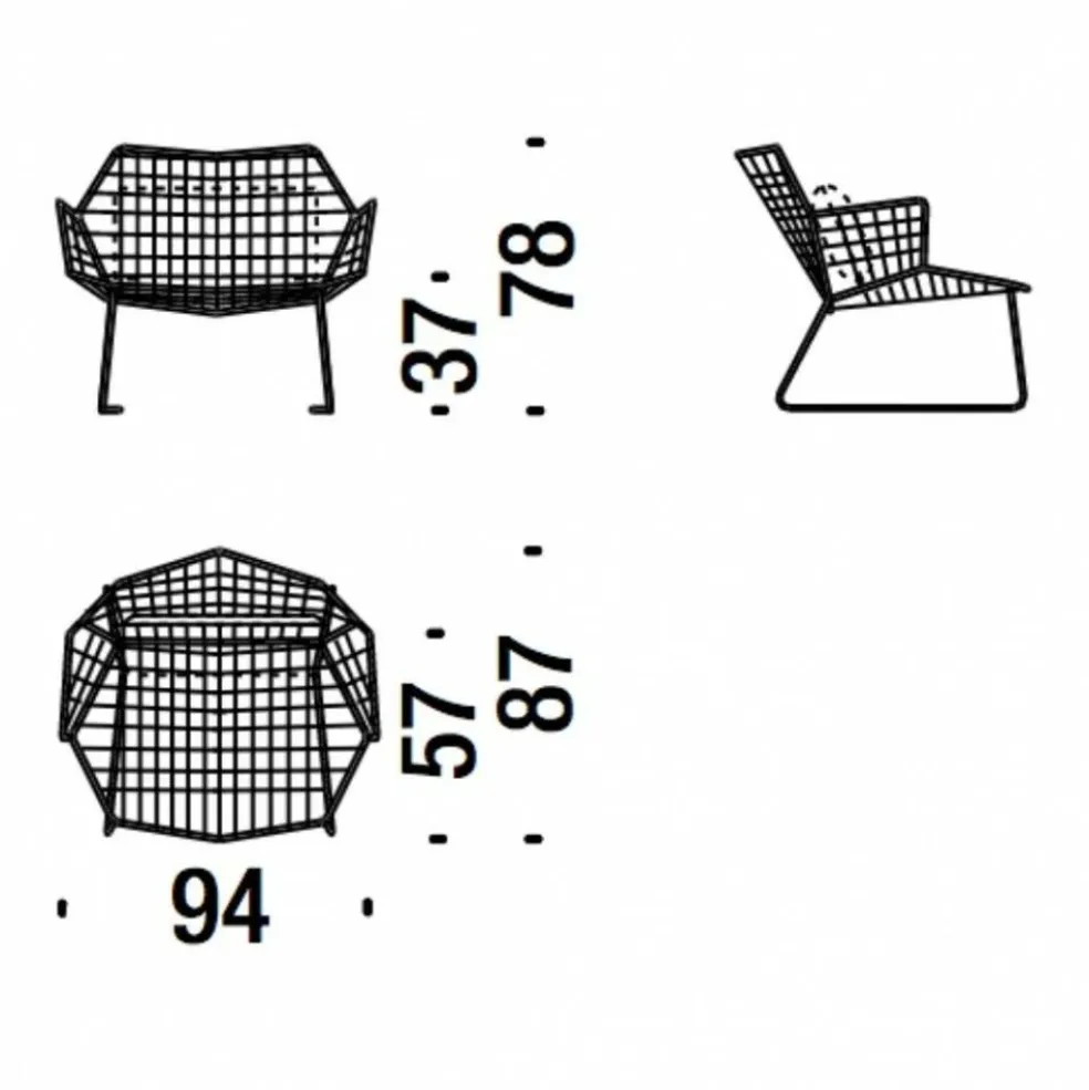 Tropicalia Sessel mit Armlehnen