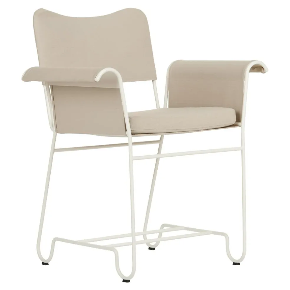 Tropique Outdoor Armlehnstuhl Gestell weiß