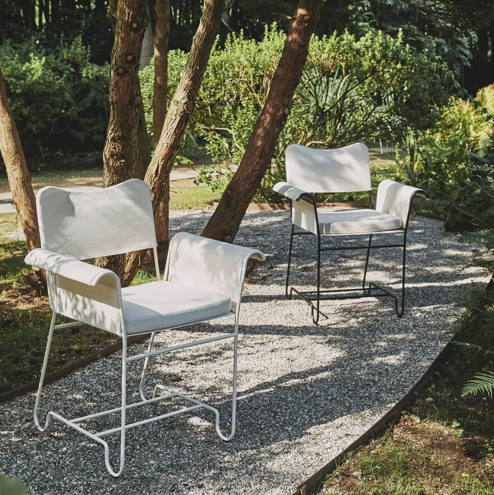 Tropique Outdoor Armlehnstuhl Gestell schwarz