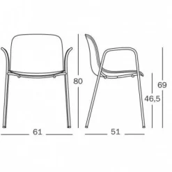 Troy Gartenarmlehnstuhl