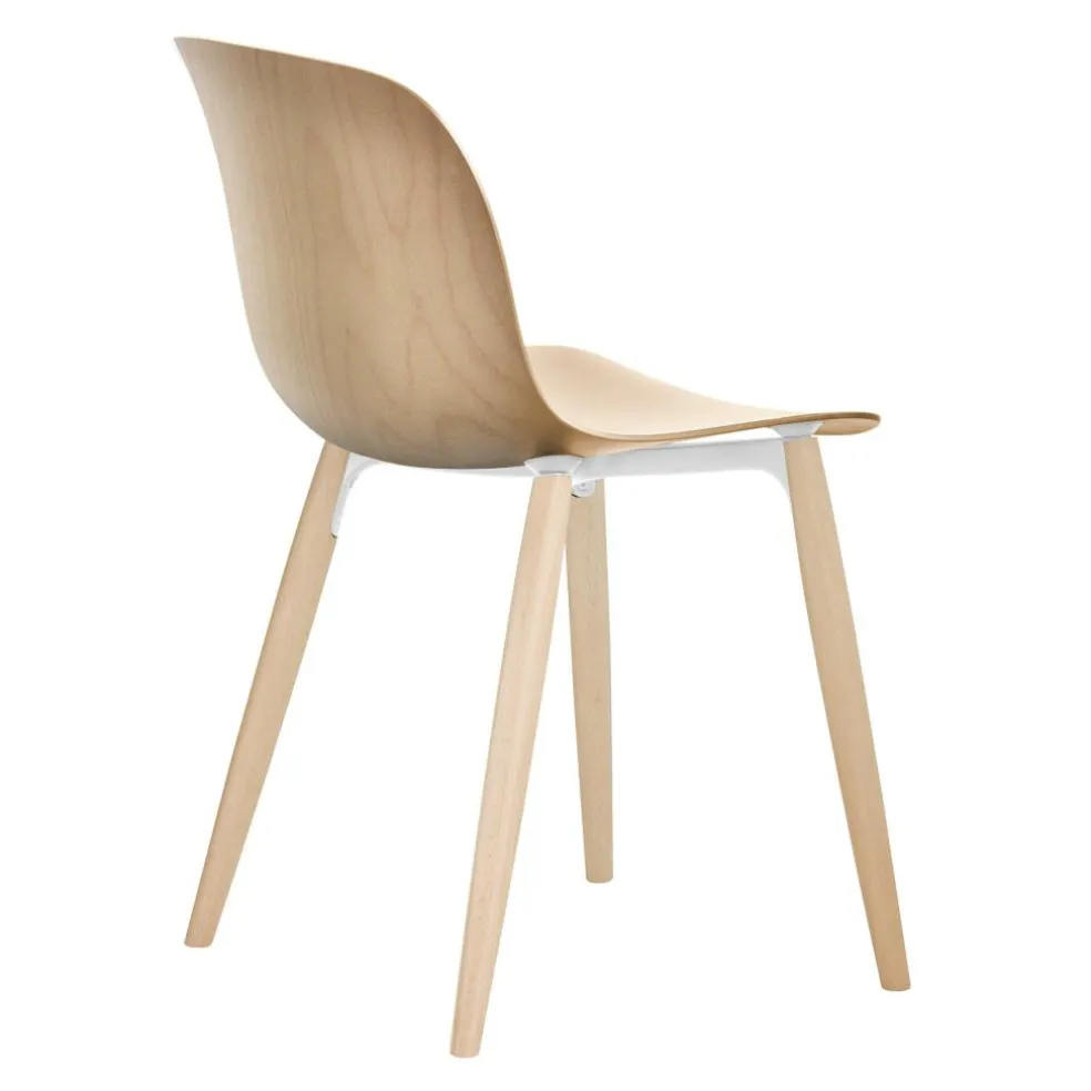 Troy Stuhl Gestell Buche natur