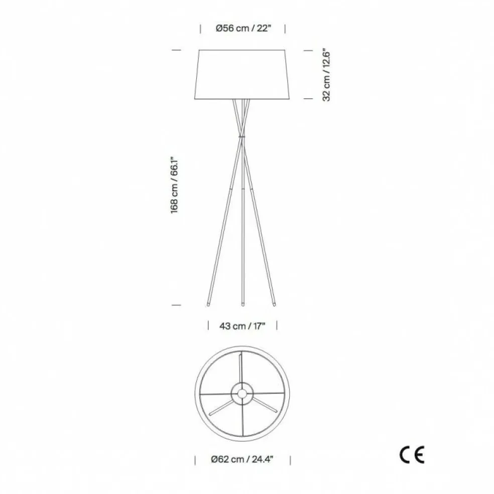 Trípode G5 Stehleuchte