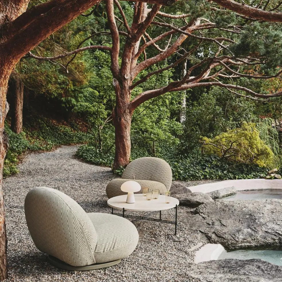 TS Outdoor Beistelltisch Ø80cm