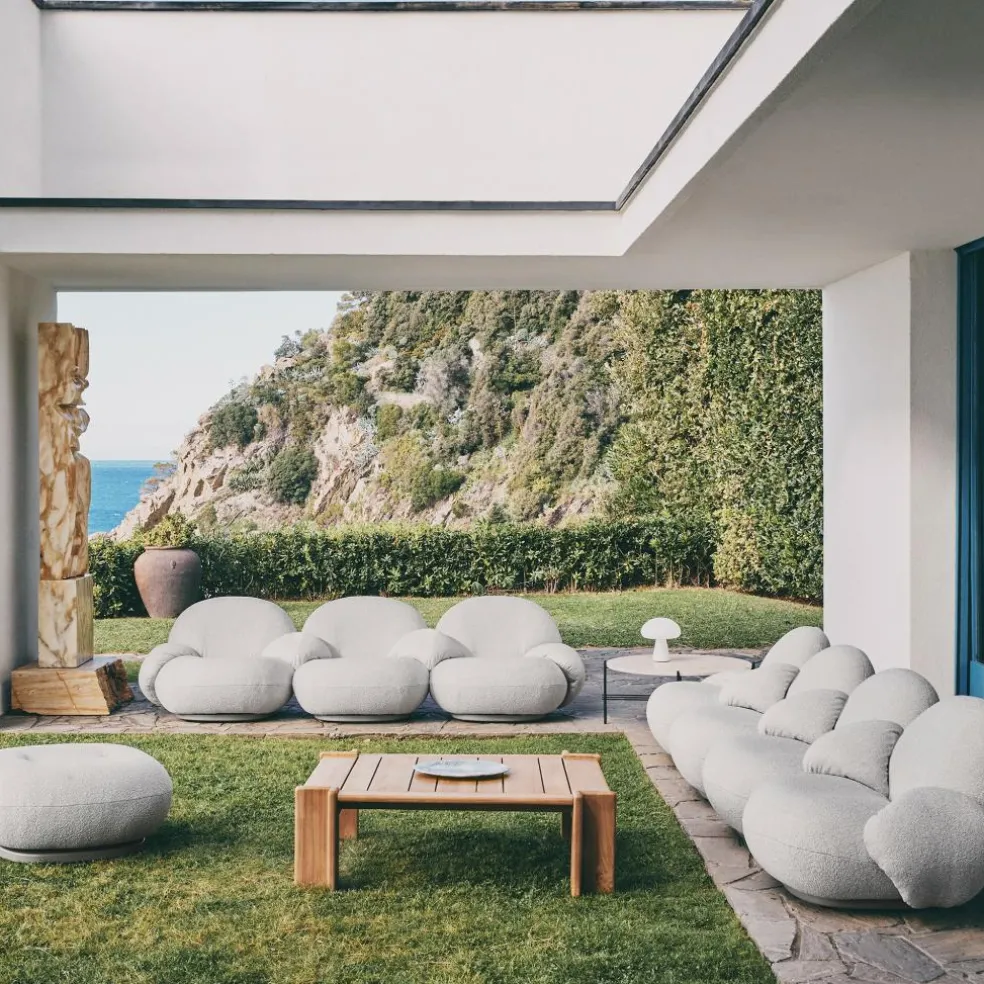 TS Outdoor Beistelltisch Ø80cm