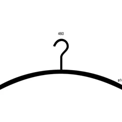 Tube Kleiderbügel 2er Set