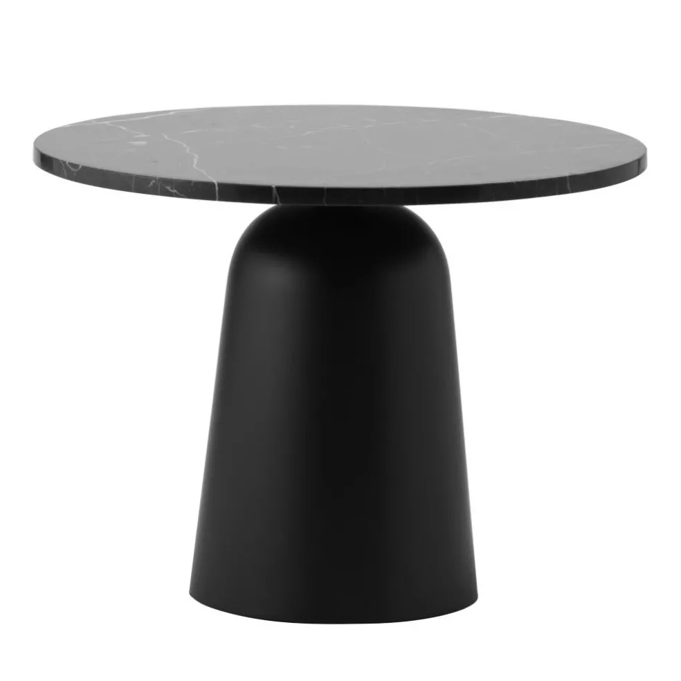 Turn Beistelltisch Marmor höhenverstellbar
