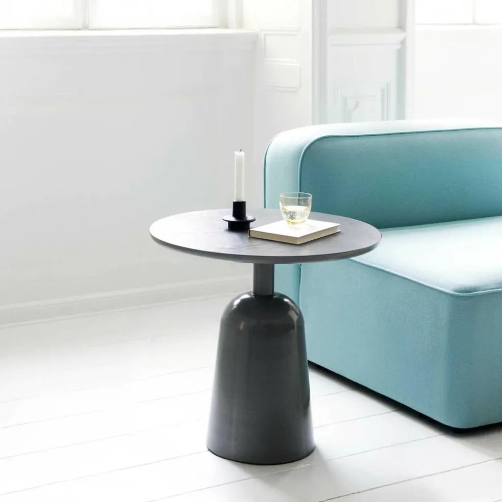 Turn Beistelltisch Marmor höhenverstellbar