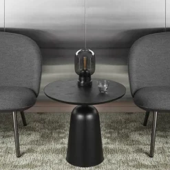 Turn Beistelltisch Marmor höhenverstellbar