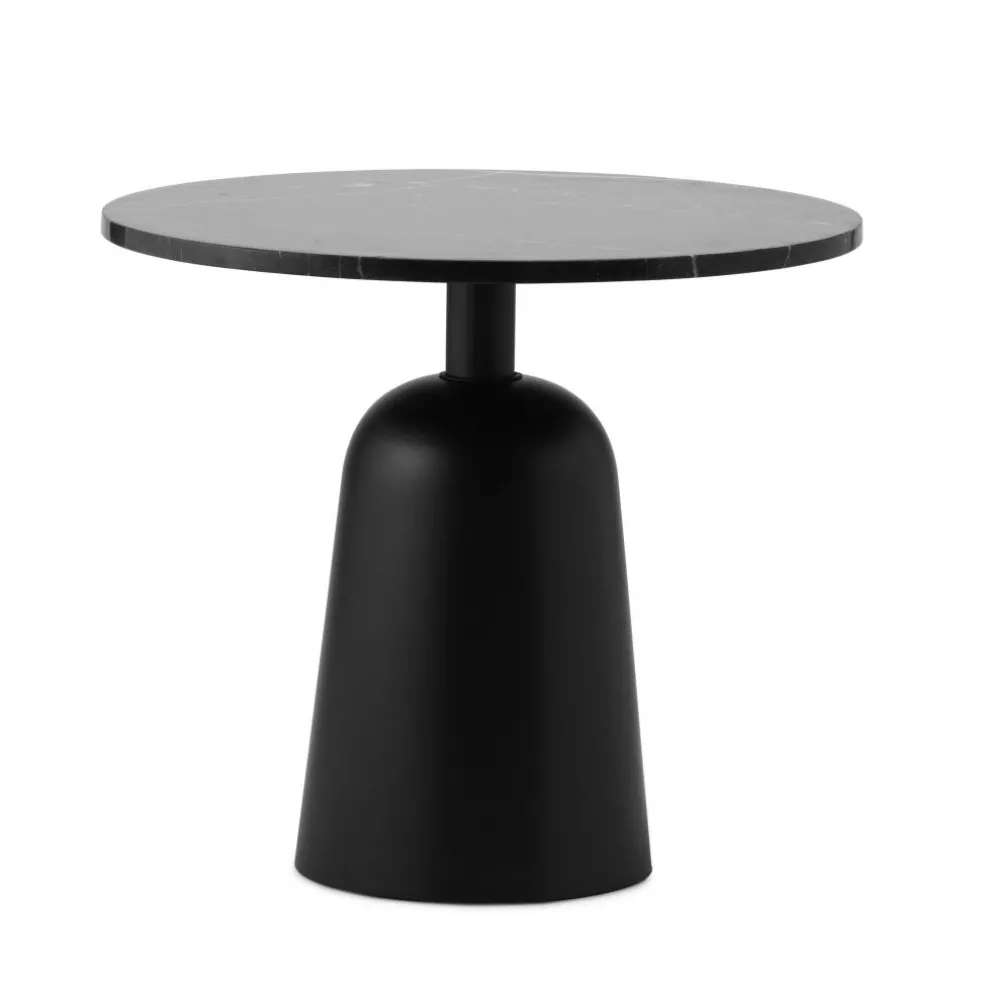 Turn Beistelltisch Marmor höhenverstellbar