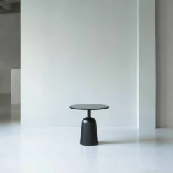 Turn Beistelltisch Marmor höhenverstellbar