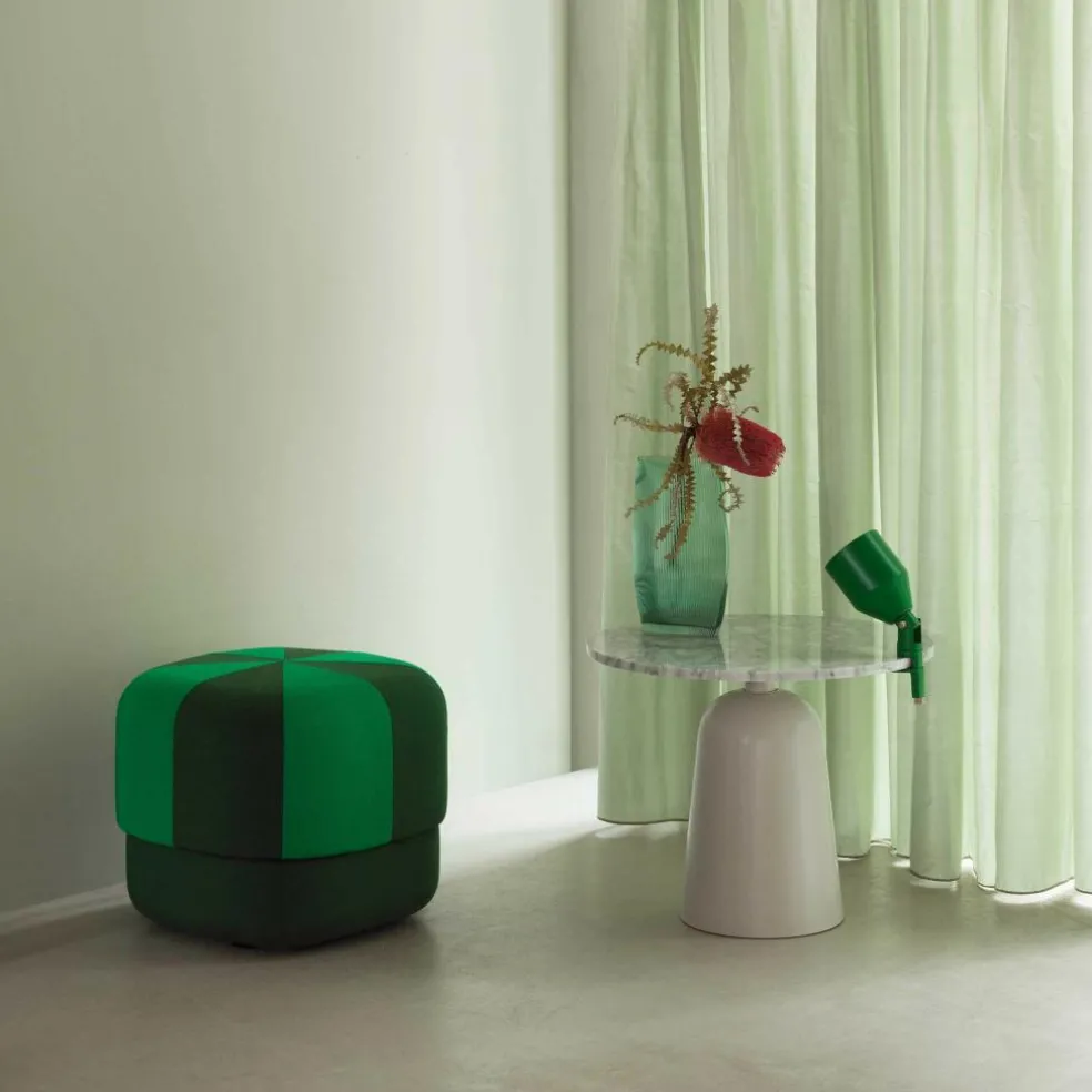 Turn Beistelltisch Marmor höhenverstellbar