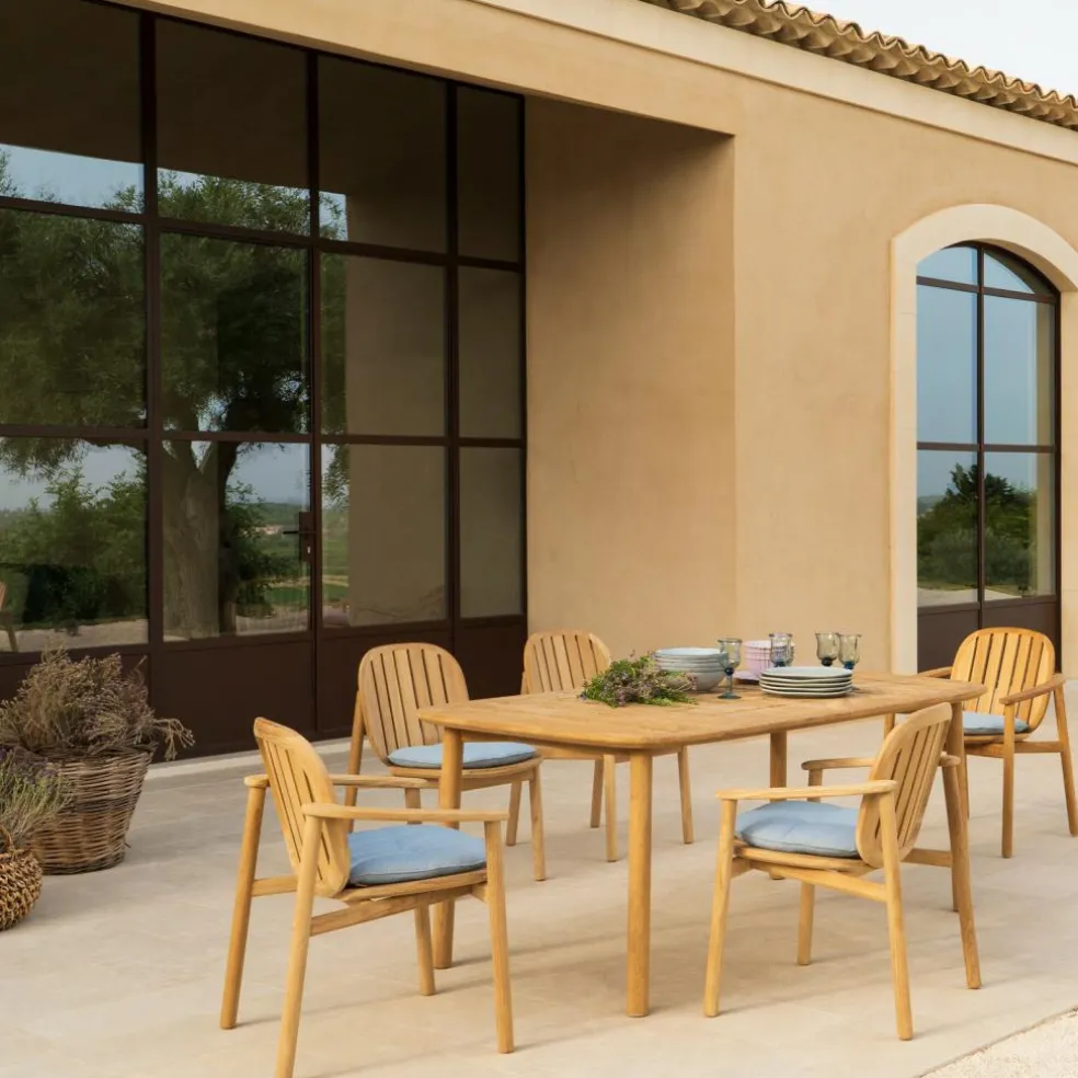 Twins Gartenarmlehnstuhl Teak