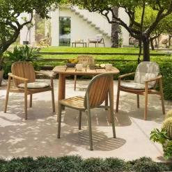 Twins Gartenarmlehnstuhl Teak