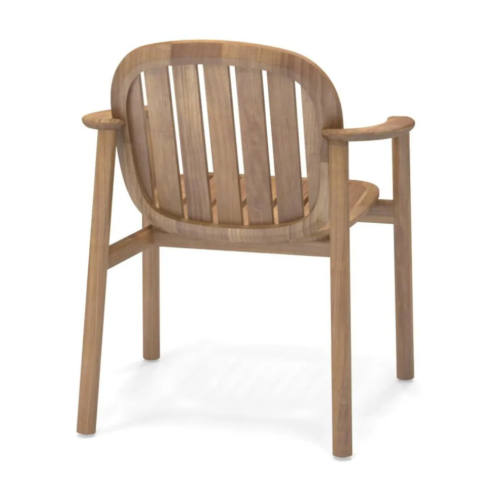 Twins Gartenarmlehnstuhl Teak