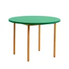 Two-Colour Esstisch Gestell Ocker Ø105cm
