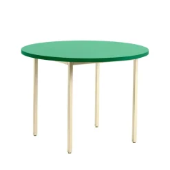 Two-Colour Esstisch Gestell Elfenbein Ø105cm
