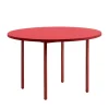 Two-Colour Esstisch Gestell Kastanienrot Ø120cm