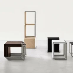 Ueno T50 Beistelltisch/Hocker Sitzfläche lackiert