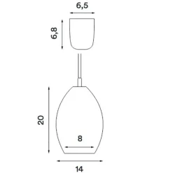 Unika Pendelleuchte L
