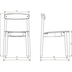 Unite Stuhl gepolstert