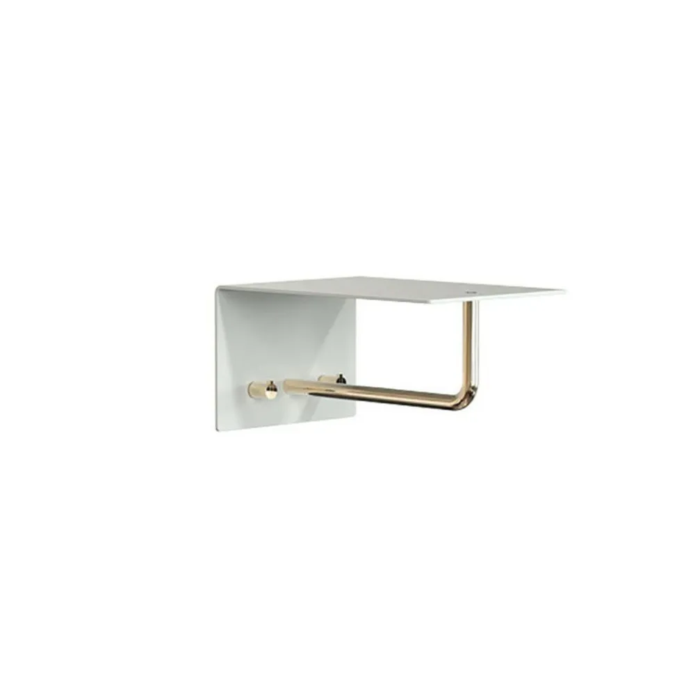 Unu Wandgarderobe mit 2 Haken & Stange