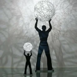 Uomo Della Luce S Tischleuchte