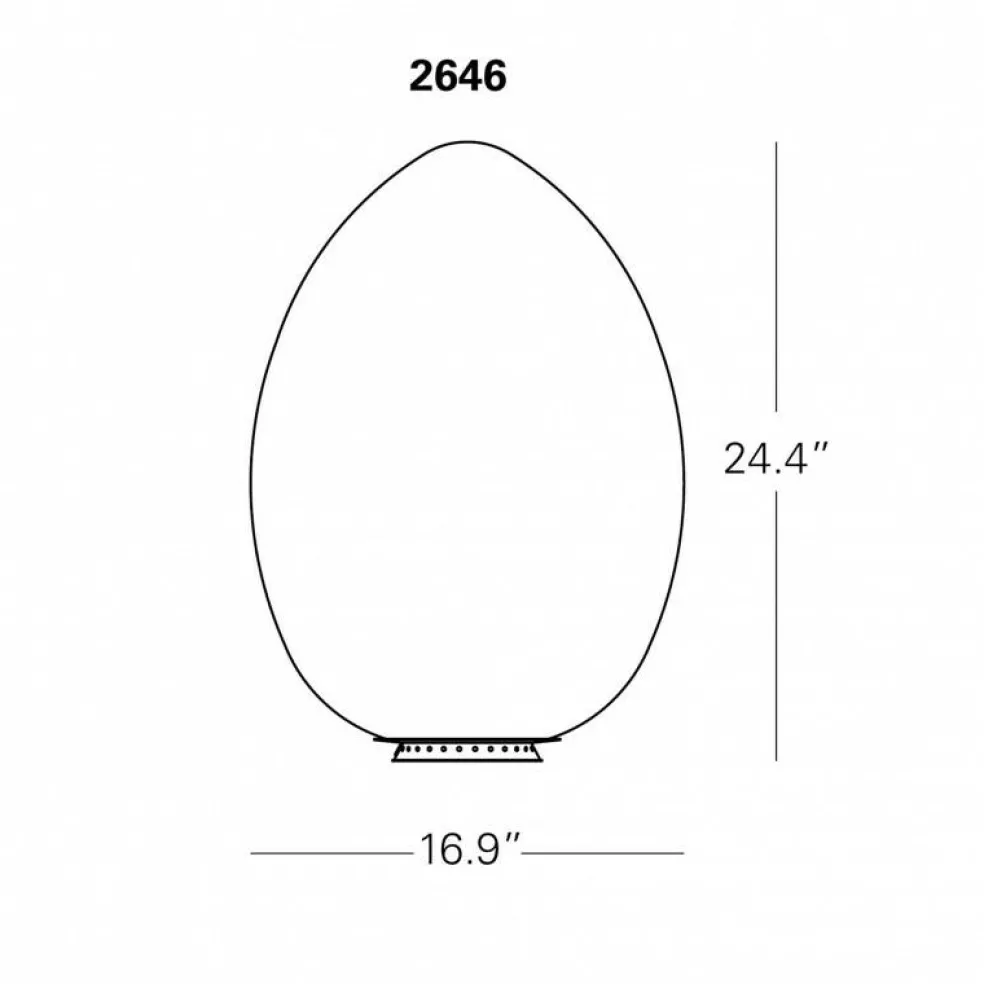 Uovo 2646 Tischleuchte