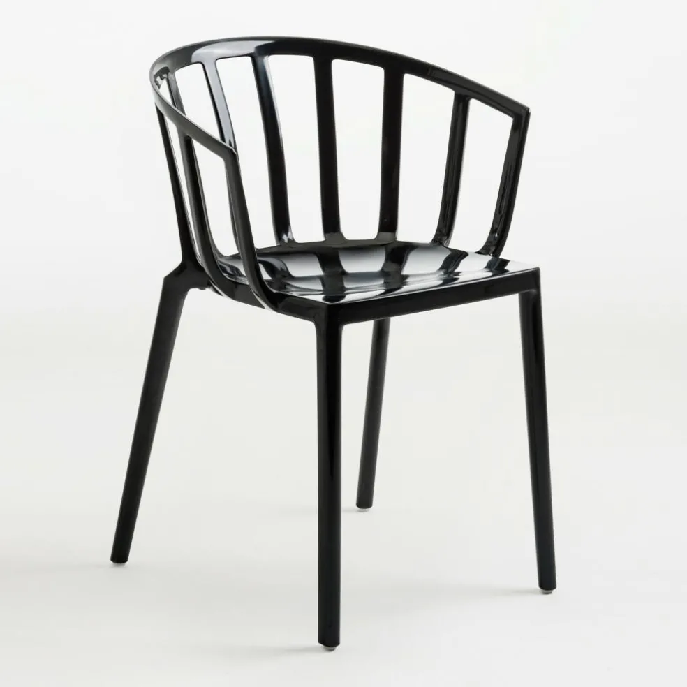 Venice Gartenarmlehnstuhl glänzend