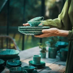 Verde Lanza Teller 2er Set