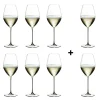 Veritas Champagnerglas 6+2 gratis