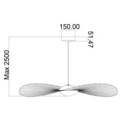 Vertigo Nova LED Pendelleuchte M