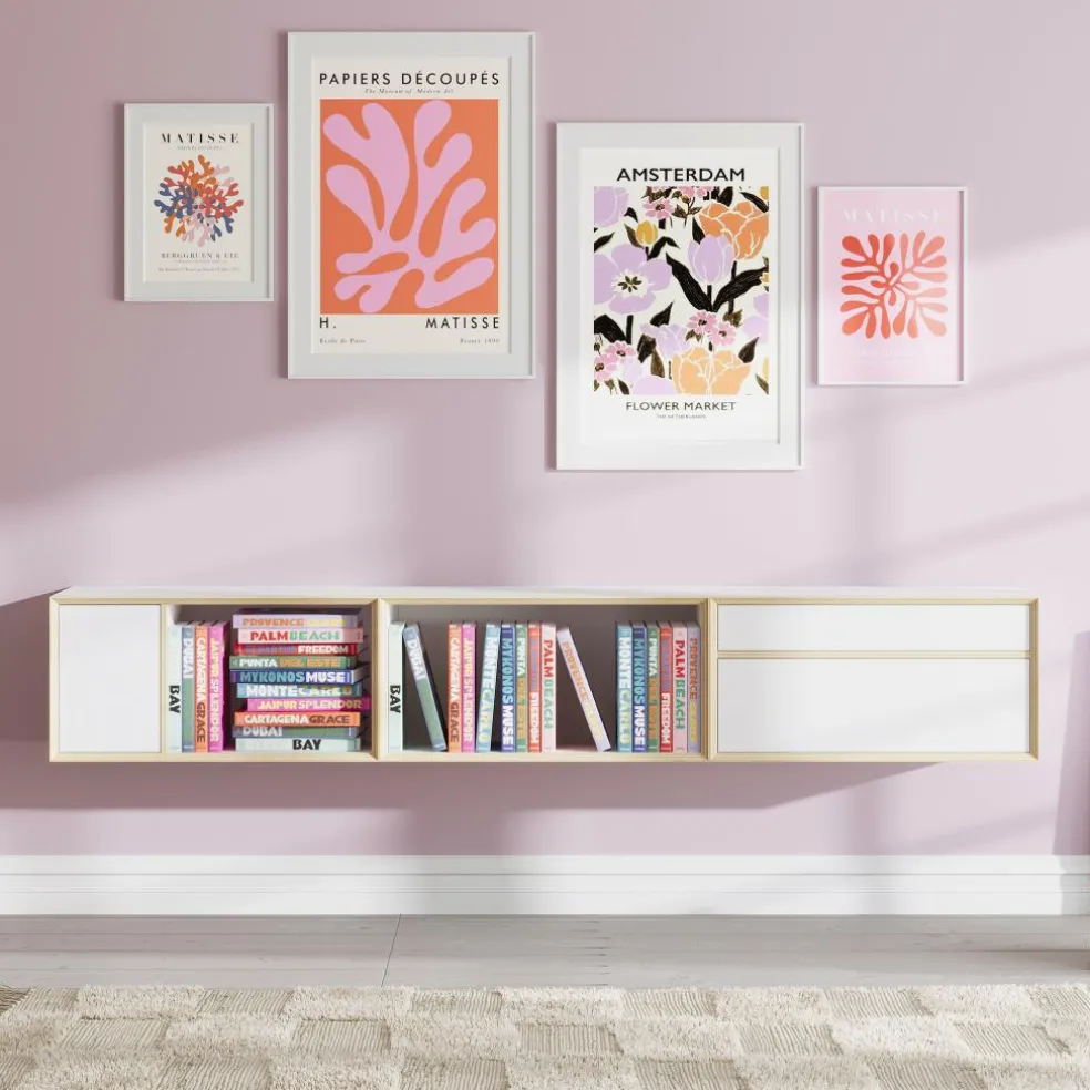 Vertiko Fifteen Regalelement mit Schubladen