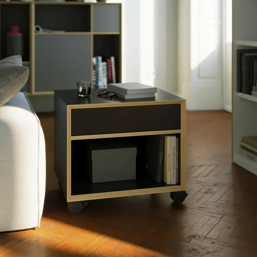 Vertiko kleine Kommode mit Schublade oben